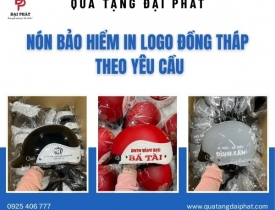 XƯỞNG SẢN XUẤT NÓN BẢO HIỂM IN LOGO ĐỒNG THÁP THEO YÊU CẦU