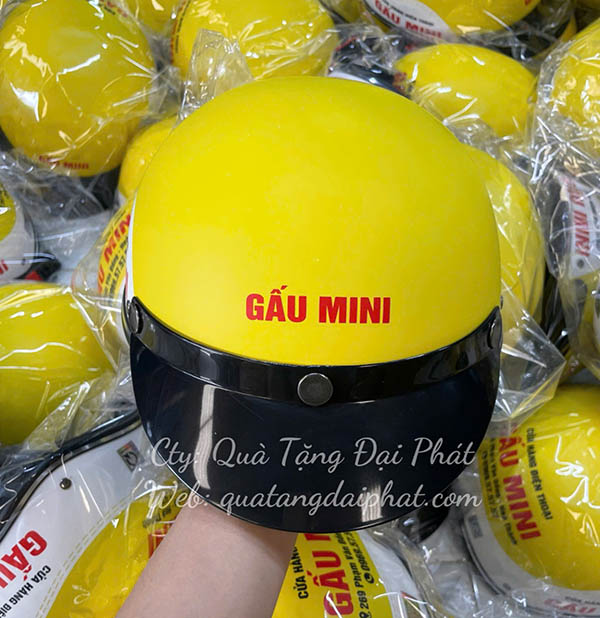 Lưu ý để logo in lên nón bảo hiểm luôn bền đẹp