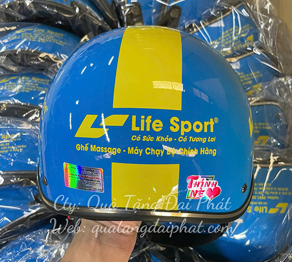 Quà Tặng Đại Phát làm mũ bảo hiểm theo yêu cầu Hà Nội uy tín, chất lượng