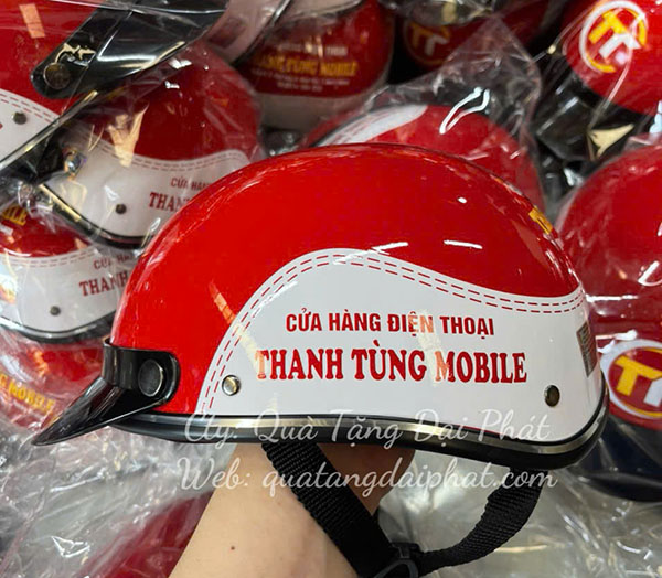 Lưu ý khi chọn xưởng làm mũ bảo hiểm in logo tại Hà Nội