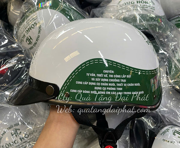 Đại Phát - Xưởng sản xuất nón bảo hiểm in logo chỉ từ 50 cái