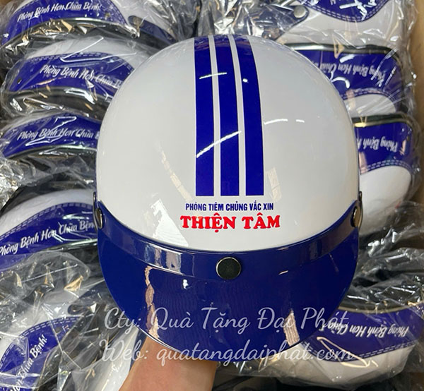 Nón bảo hiểm in logo là công cụ marketing hiệu quả