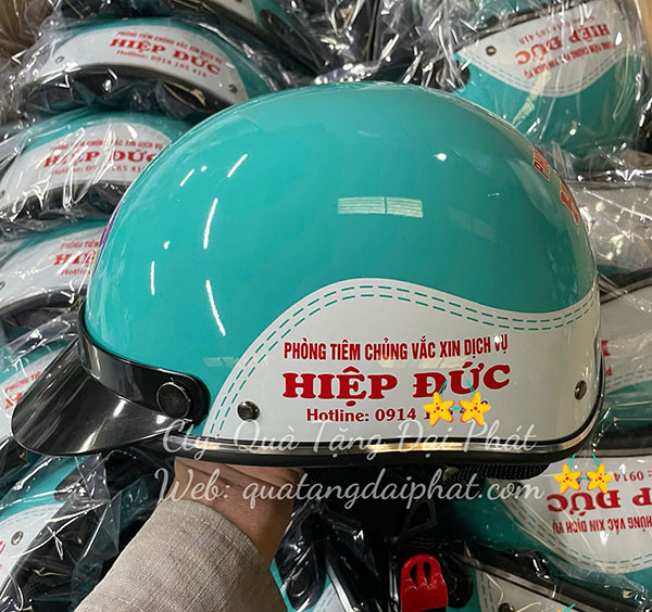 Tiêu chuẩn chất lượng khi làm nón bảo hiểm quà tặng