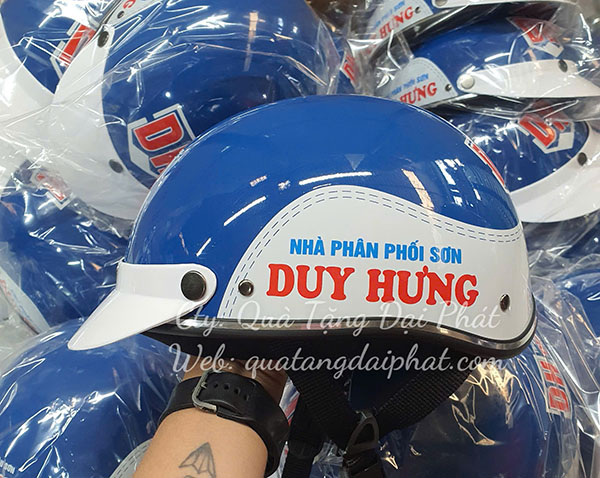 Đại Phát - Xưởng sản xuất mũ bảo hiểm in logo uy tín, chất lượng