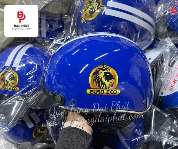 Nón bảo hiểm in logo cho công ty bia Nón bảo hiểm in logo cho công ty bia