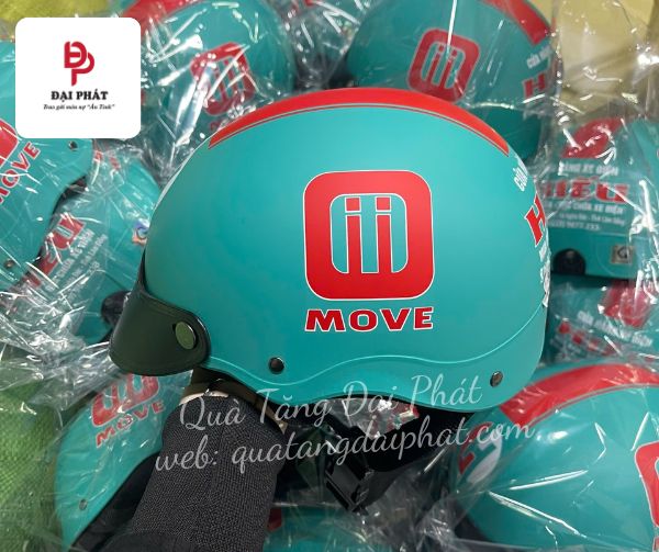 Nón bảo hiểm in logo cho cửa hàng xe điện Nón bảo hiểm in logo cho cửa hàng xe điện