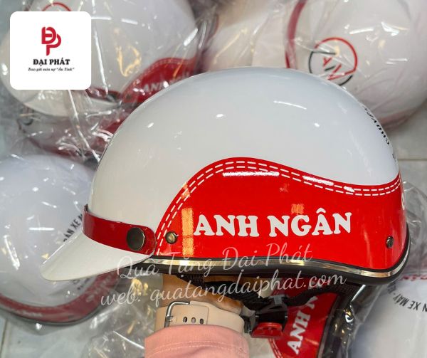 Mẫu nón bảo hiểm giả da kết màu Mẫu nón bảo hiểm giả da kết màu