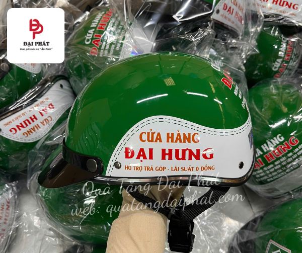 Nón bảo hiểm in logo - Kênh truyền thông thương hiệu hiệu quả