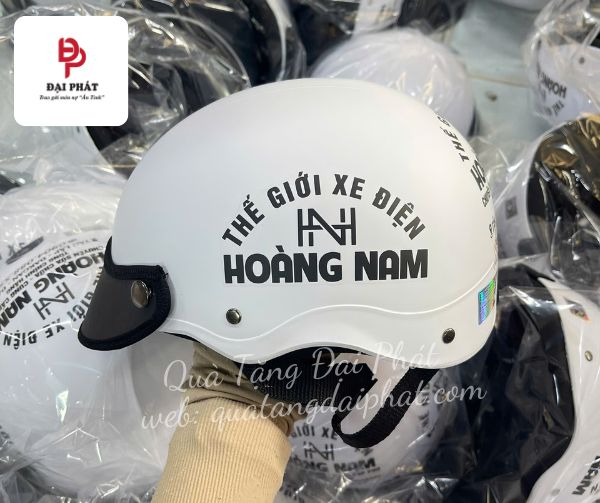 Quà Tặng Đại Phát – Xưởng sản xuất nón bảo hiểm in logo uy tín tại Gia Lai